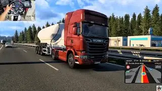 Euro Truck Simulator Game Episode -168 with Staring Well 4k Video PC game 🎮🎯 