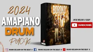🔥[FREE]🔥 Amapiano Drum Pack 2024 | 🎹🏮 | 