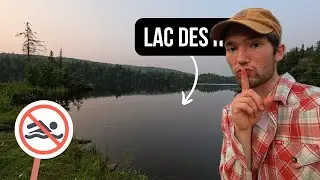 RANDONNÉE vers un LAC SECRET dans CHARLESBOURG (Québec)