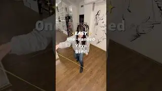 Easy One-Handed Yoyo Bind #yoyotricks
