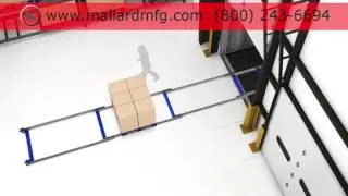 Introducing Mallard's Extend-a-Rail - Mobile, Expandable Pallet Staging