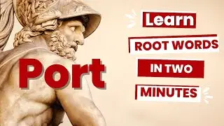 Root Word PORT: Carry & Move | Latin Root Words for Kids