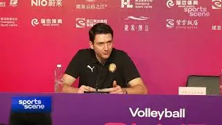 Eczacibasi SK head coach Ferhat Akbas mentions Li Yingying & Tianjin fans｜Club World Championship