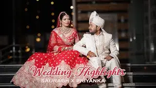 Best Wedding Highlights of Saurabh & Priyanka | LOVELY COUPLE |