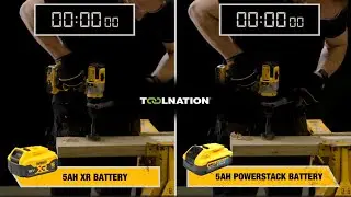 DeWALT 5AH XR Battery VS 5AH POWERSTACK Battery