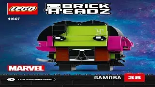 💥 LEGO instructions 💥 BrickHeadz 💥 41607 💥 Gamora 💥