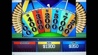 Wheel of Fortune BigJon's Season 1 Episode 21 Movellandrone Vs. AlexPanter13 and Tim McClelland