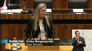 Ulla Weigerstorfer kritisiert Umsatzsteuer f&uuml;r das Einstellen von Pferden