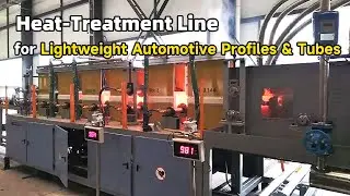 Induction Heat Treatment Line for Automotive Bumper Beams | Yuantuo Lightweight Steel Solution