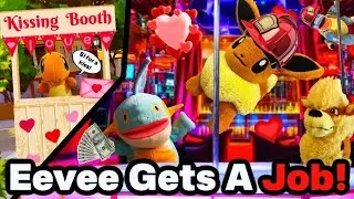 Eevee gets a job! - Pokemon Plush Pals [REUPLOADED]