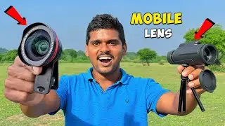 Unboxing Pocket DSLR Lens For Smartphones 🔥🔥 Telugu Experiments