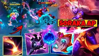 SORAKA FULL AP FAZENDO UMA LISSANDRA PASSAR MAL NO MID