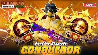 🔴 CONQUEROR RANK PUSH | BGMI LIVE | @MAXXGAMINGGYT