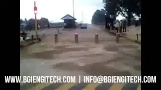 BGI's K8 Crash Rated Bollards in NIGERIA