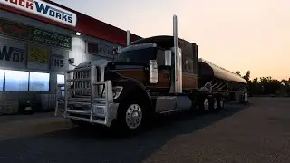 American Truck Simulator | POV Virtual Road Trip | International HX520 Part 2