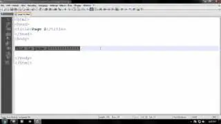 HTML Training - 15 - Connecting Two Pages