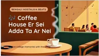 🎶 Coffee House Er Sei Adda Ta Ar Nei | Bengali Nostalgia Song | College Vibes #trending #song #viral