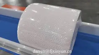 Middle East Automatic label application maxi roll kitchen towel paper making machine