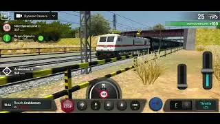 Blue ICF Coach With WAP-7 🚀| Indian Train Simulator | Train Simulator Gameplay 🤩🚀