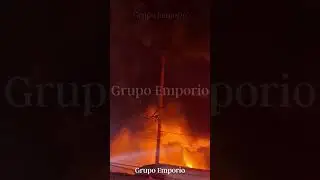 🔥 FUERTE INCENDIO EN EL MERCADO MUNICIPAL DE #IGUALA 🚨