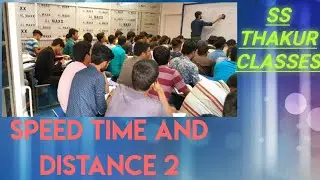 SPEED TIME DISTANCE 3 | SSC CGL | RAILWAY NTPC |CLASS 10| BANKING | COMPETITIVE EXAMS BY VISHWAJEET