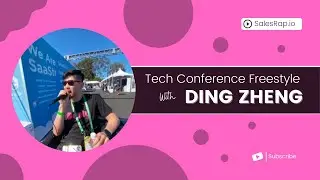 Freestyle rapping at tech conference (The Sales Rapper x Dooly @ SaaStr 2021)