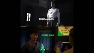 GENERAL MUIRA VS SENSEI WOLF | #cobrakaiandkaratekid #fictionalcharacter #cobrakai #ipman #shorts