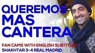 Shakhtar 3-4 Real Madrid | M&aacute;s Carvajales y menos Bales | FAN CAMS