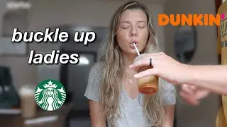 STARBUCKS VS. DUNKIN *pumpkin spice latte edition*