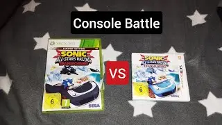 Console Battle - Sonic & All-Stars Racing Transformed - Xbox 360 -VS- Nintendo 3DS
