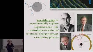 Silke Weinfurtner: Hydrodynamic Rotating Black Holes
