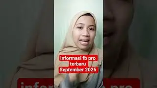 tips cepat monet fb pro September 2025 #edukasikonten #fbpro #beritaterbaru #tipsngonten #shorts