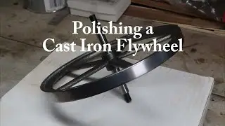 Polishing A Cast Iron Flywheel
