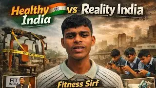 Fit India 🇮🇳 Movement: Sapna ya Sirf Speech 🤔 ? | Reality of Indian Fitness 😲