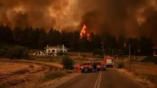 Live: Greece Fire