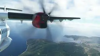 Flight to Florence in the ATR - MSFS - LIRJ - LIRQ