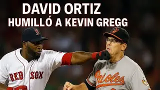 DAVID ORTIZ HUMILL&Oacute; A KEVIN GREGG 🔥😱