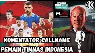 TUTORIAL INSTALL KOMENTATOR CALLNAME PEMAIN TIMNAS INDONESIA 🔥 FOOTBALL LIFE MEGAPATCH V3.1