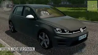 CITY CAR DRIVING #07 | VOLKGSWAGEN GOLF 7 R - Mod Review | Let's Play (Deutsch/FHD60)