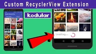 Custom RecyclerView Extension for Kodular | RecyclerView With MySQL Database  | Deep Host