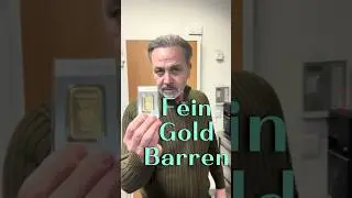 Feingold Barren zum Toppreis