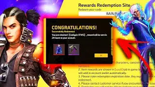 VAZOU! RESGATE GR&Aacute;TIS CODIGUIN FITINHA NATAL COMO RESGATAR CODIGO INFINITO NOVO 2025 FREE FIRE ff
