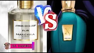 Erba Pura VS Jardin Exclusif 💚 MANCERA VS XERJOFF - Comparación de Perfumes