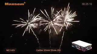 Maxsem Fireworks MC146V Master (0.8&lsquo;&rsquo;  200 Shots) #fyp #fireworks #Tonglefireworks