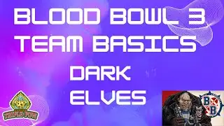 Bloodbowl 3 - Team Basis - Dark Elves