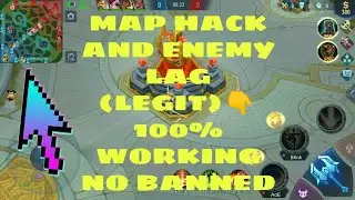 🔥MAP HACK WITH ENEMY LAG MOBILE LEGENDS