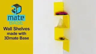 Wall Shelves made with 3Dmate BASE - 3D Pen Mat
