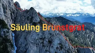 Säuling Brunstgrat: Ausgesetzt & wild!