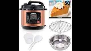 GoWISE USA GW22700 12-in-1 Multifunctional Electric Pressure Cooker with Measuring Cup