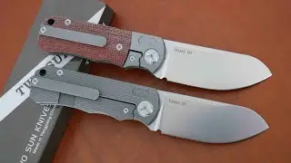TwoSun TS349-Titanium+Micarta, D2